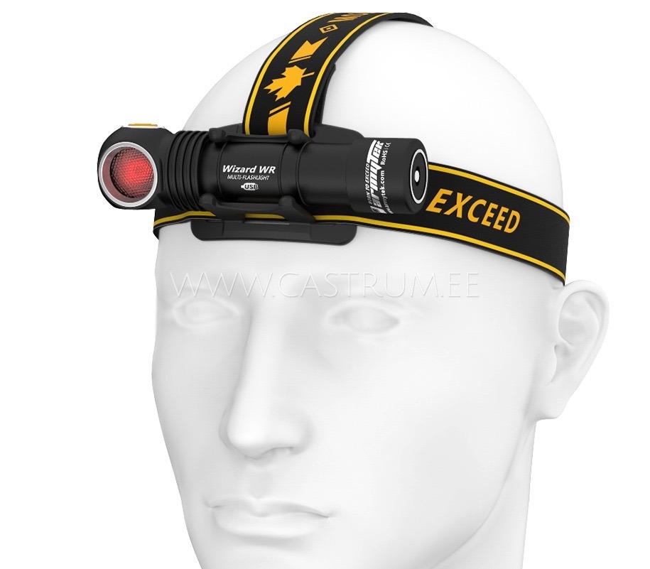 Armytek Wizard WR Magnet USB (valge-punane valgus).  F06301C